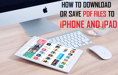 how to download a pdf in ipad